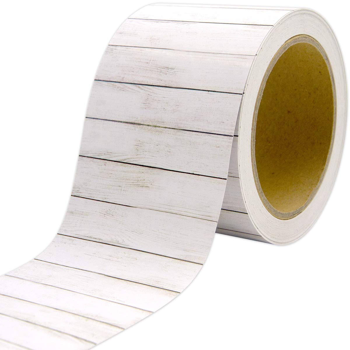 Ceiba Tree White Wood Bulletin Board Border Straight Border Trim for Classroom Decoration - Image 3